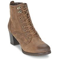 geox d lise abx womens low ankle boots in brown