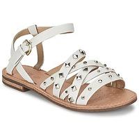 geox jolanda e womens sandals in white