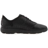 geox d nebula f womens shoes trainers in black