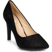 geox caroline womens court shoes in black