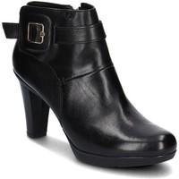 geox inspira womens low ankle boots in black