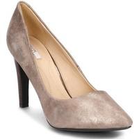 geox caroline womens court shoes in beige