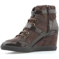 geox d eleni c womens low ankle boots in brown