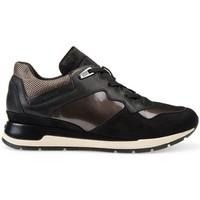 geox d shahira a womens shoes trainers in black