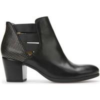 Geox D6270B 04385 Ankle boots Women Black women\'s Mid Boots in black
