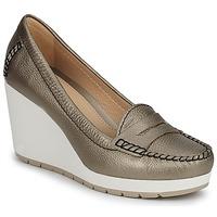 geox dori womens court shoes in beige