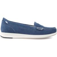 Geox D62H5C 00022 Mocassins Women Blue women\'s Loafers / Casual Shoes in blue