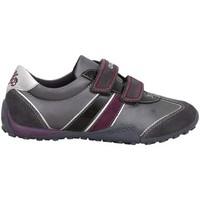 geox snake womens shoes trainers in purple