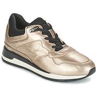 geox shahira womens shoes trainers in gold