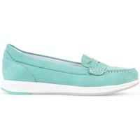 Geox D62H5C 000LT Mocassins Women Celeste women\'s Loafers / Casual Shoes in blue