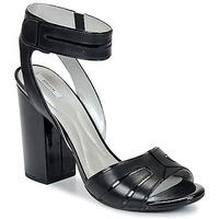 geox nolina womens sandals in black