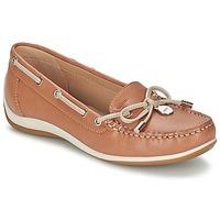 Geox YUKI A women\'s Loafers / Casual Shoes in brown