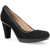 Geox D64R4A 00021 Decolletè Women Black women\'s Court Shoes in black