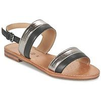 geox d sozy f womens sandals in black