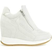 Geox D620QA 00077 Sneakers Women Bianco women\'s Walking Boots in white