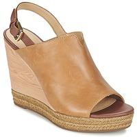 geox d janira f womens sandals in brown
