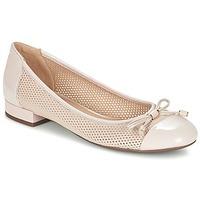 geox d wistrey g womens court shoes in beige