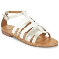 geox d sozy e womens sandals in silver