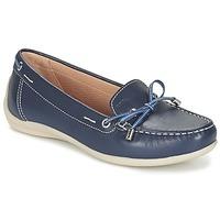 Geox D YUKI A women\'s Loafers / Casual Shoes in blue