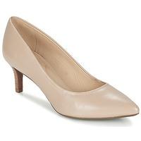 geox d elina c womens court shoes in beige