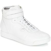 geox chewa b womens shoes high top trainers in white