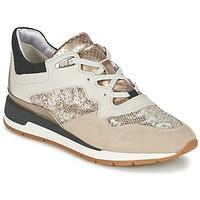 Geox SHAHIRA B women\'s Shoes (Trainers) in BEIGE