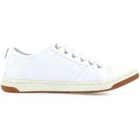 geox j creamy d womens shoes trainers in white