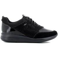 Geox D621CB 0JSGN Sneakers Women Black women\'s Walking Boots in black