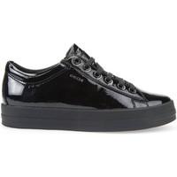 Geox D4234B 000EV Sneakers Women Black women\'s Shoes (Trainers) in black