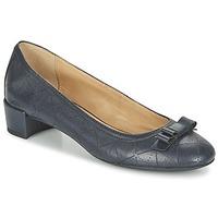 geox d carey a womens shoes pumps ballerinas in blue