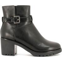 Geox D642XB 04338 Ankle boots Women Black women\'s Mid Boots in black