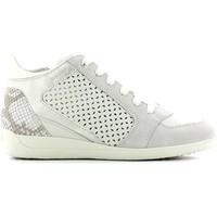 geox d5268b 04322 sneakers women off white womens shoes trainers in wh ...