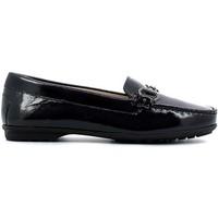 Geox D642TB 000EV Mocassins Women Black women\'s Loafers / Casual Shoes in black