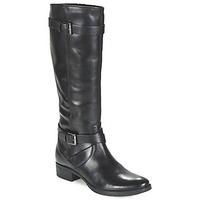 geox mendi st d womens high boots in black