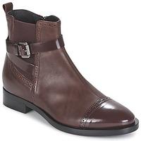 geox brogue c womens mid boots in brown