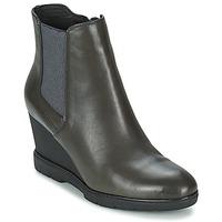 geox jilson a womens low ankle boots in grey