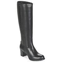 geox lise abx b womens high boots in black