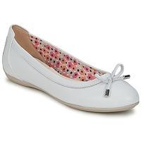 geox charlene womens shoes pumps ballerinas in white