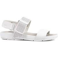 geox d725pa 00085 sandals women bianco womens sandals in white