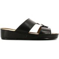 Geox U42V9A 00043 Sandals Man Black women\'s Mules / Casual Shoes in black