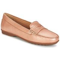 geox d elidia a caprametal womens loafers casual shoes in other