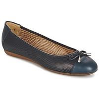 geox d lola a nappa womens shoes pumps ballerinas in blue