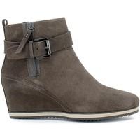 geox d6454a 00022 ankle boots women turtledove womens mid boots in gre ...