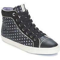 Geox NEW CLUB B women\'s Shoes (High-top Trainers) in black