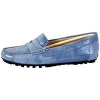 Geox Shoes Leelyan Denim D724RB 00067 C4008 women\'s Loafers / Casual Shoes in blue