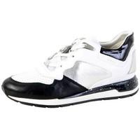 geox sneakers shahira white silver d62n1b 085pv c0007 womens shoes tra ...