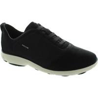 geox d nebula g womens shoes trainers in black
