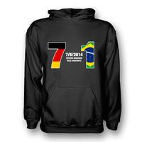 Germany 7 Brazil 1 Hoody (black)...