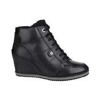 Geox Illusion Wide Fit Lace up Wedge