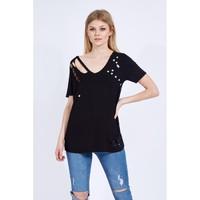 GEM NIBBLED T-SHIRT